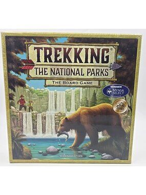Trekking The National Parks Board Game Second Edition Underdog Games New Sealed